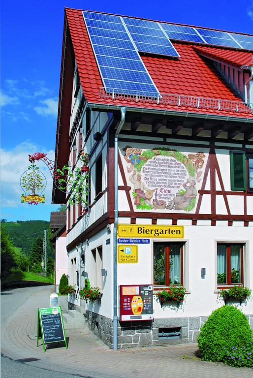 ホテル Gasthaus Zur Eiche ハウザッハ エクステリア 写真